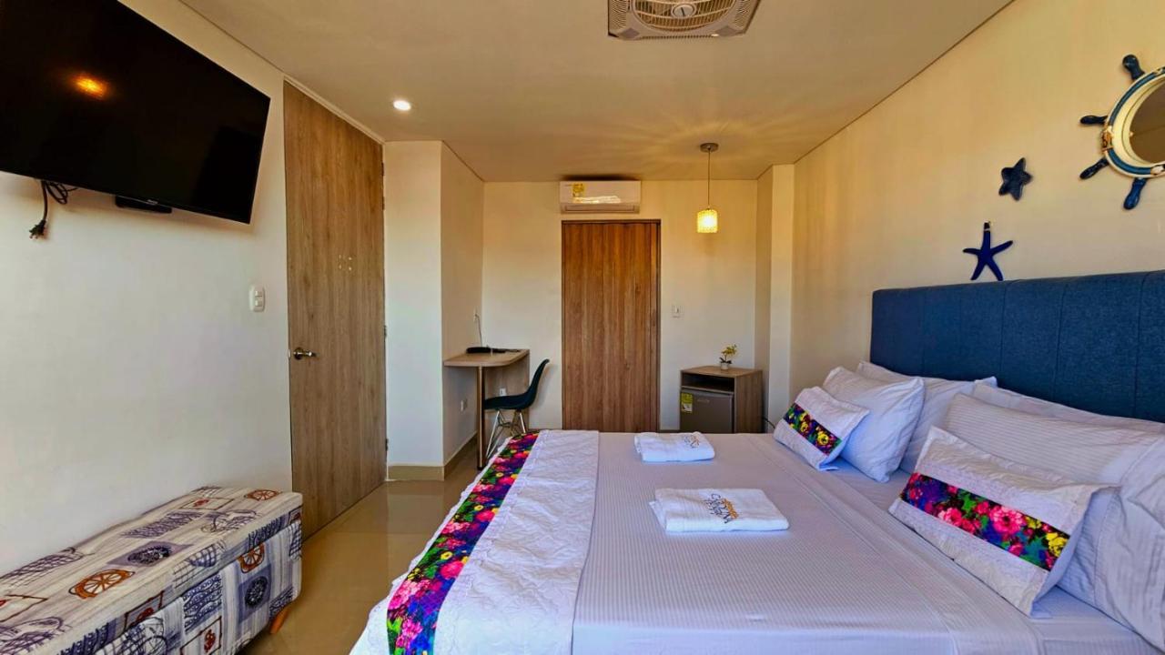 Hotel Carolina Del Mar Santa Marta  Exteriör bild